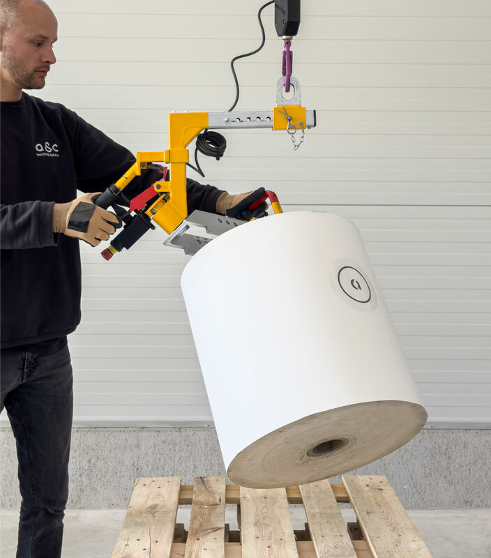 Double Ju Mechanical roll gripper (2)